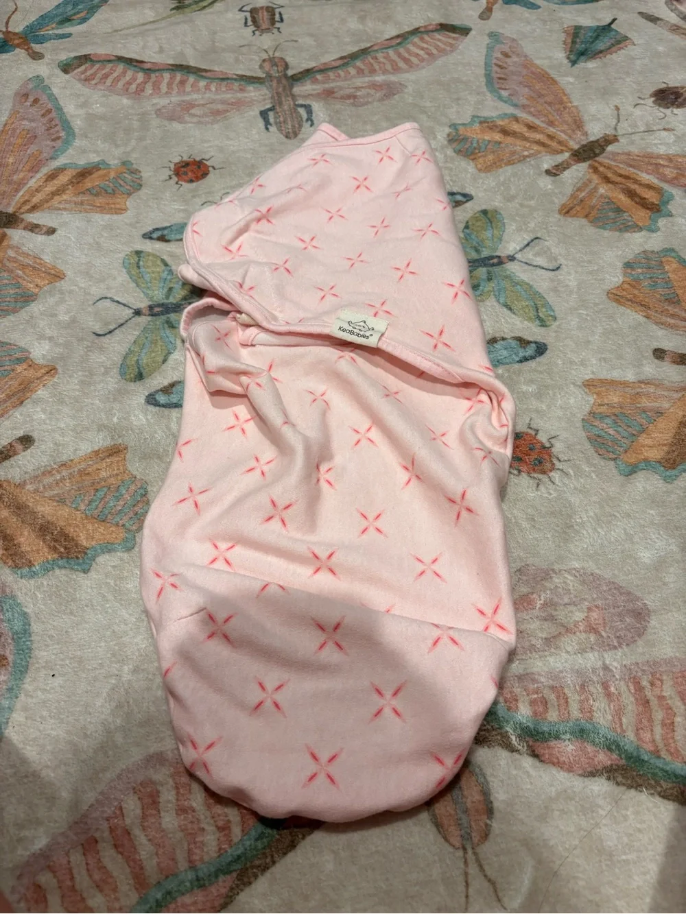 Pink Organic Baby Swaddle Wraps - 3-Pack